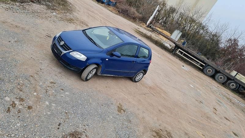 Blau Gebraucht 2005 VW Fox Kleinwagen | 600 € (Superpreis) - Bild 1/4