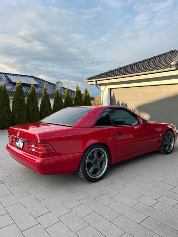 Gebraucht Mercedes SL320 231 PS (169 kW) 1997 Rot Cabrio