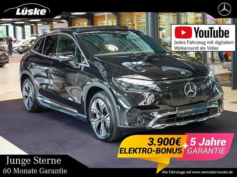 Obsidianschwarz Gebraucht 2024 Mercedes EQE350 Electric Art SUV | 63.900 € (Fairer Preis) - Bild 1/4