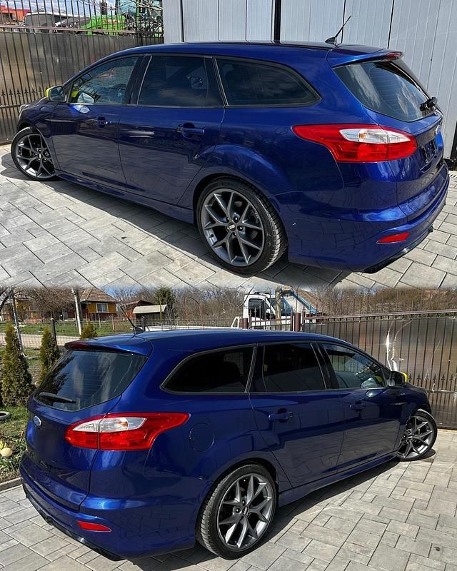 Gebraucht Ford Focus ST-Line 95 PS (69 kW) 2014 Blau Kombi