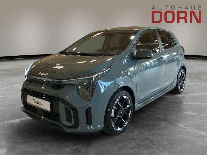 Adventurous green Neu 2025 Kia Picanto GT-Line Kleinwagen | 20.990 € (Etwas zu teuer) - Bild 1/4