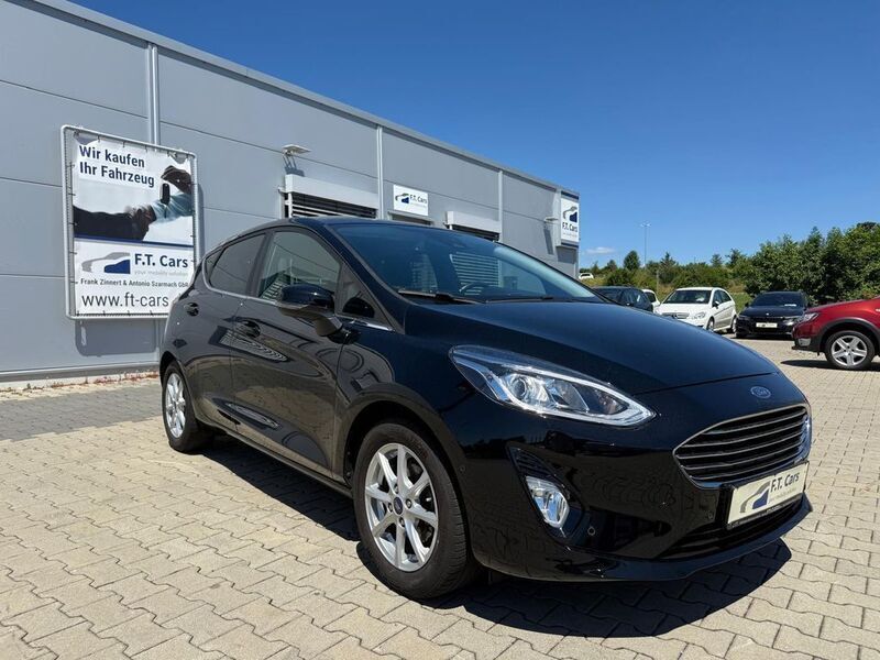 Schwarz Gebraucht 2019 Ford Fiesta Titanium Kleinwagen | 8.990 € (Guter Preis) - Bild 1/4
