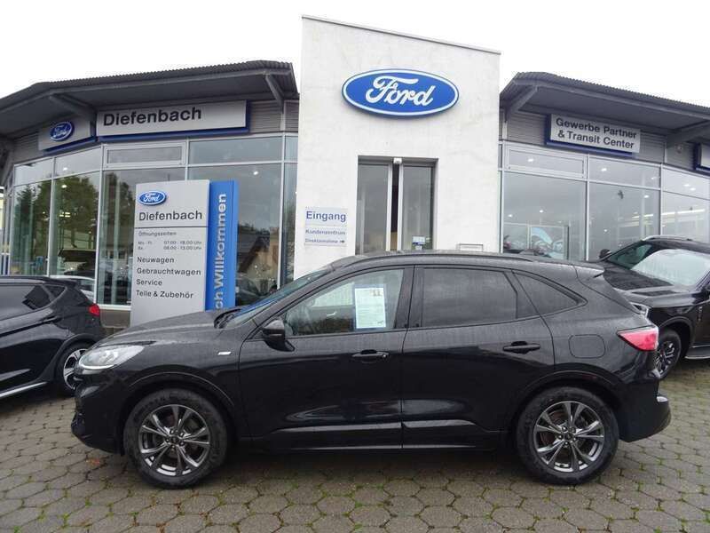 Obsidianschwarz metallic Gebraucht 2021 Ford Kuga ST-Line X SUV | 23.900 € (Etwas zu teuer) - Bild 1/4