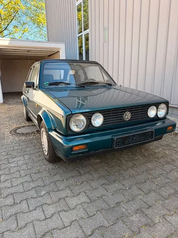 Gebraucht VW Golf Cabriolet 101 PS (74 kW) 1994 Grün Cabrio