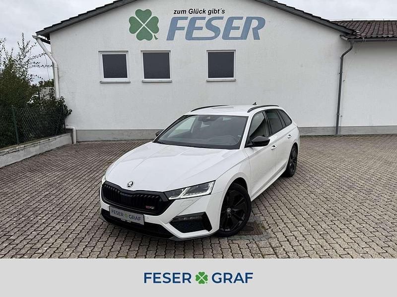 Gebraucht Skoda Octavia RS 200 PS (147 kW) 2023 Candy weiss Kombi