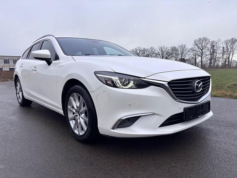 Gebraucht Mazda 6 Exclusive-Line 150 PS (110 kW) 2015 Weiß Kombi