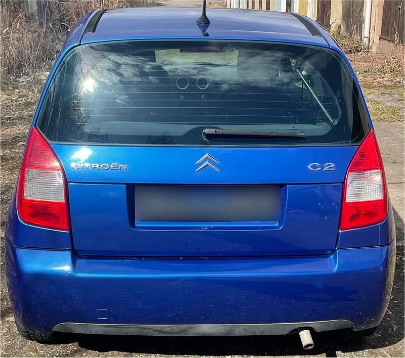 Gebraucht Citroën C2 60 PS (44 kW) 2007 Blau Kleinwagen
