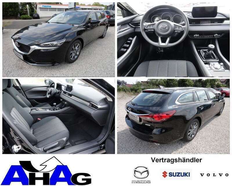 Onyxschwarz Neu 2024 Mazda 6 Prime-Line Kombi | 28.480 € (Superpreis) - Bild 1/4