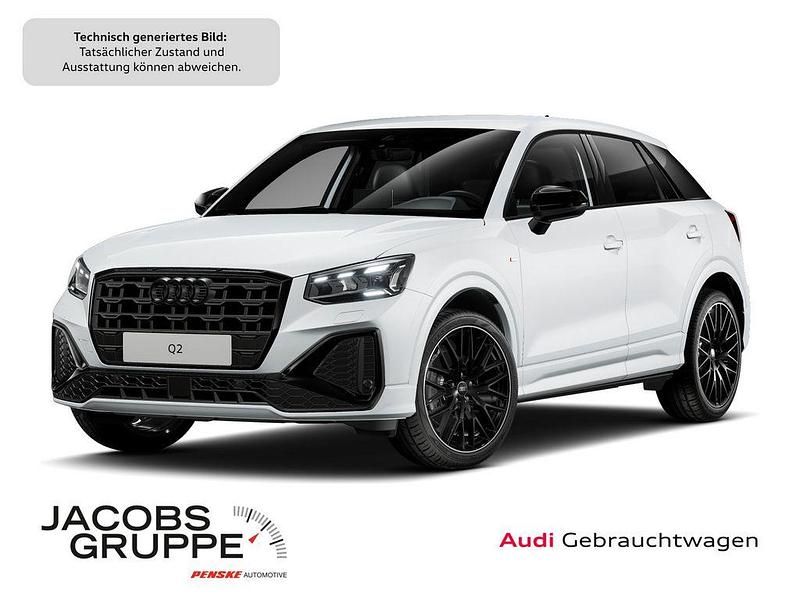 Gebraucht Audi Q2 S-Line 150 PS (110 kW) 2025 Gletscherweiß metallic SUV