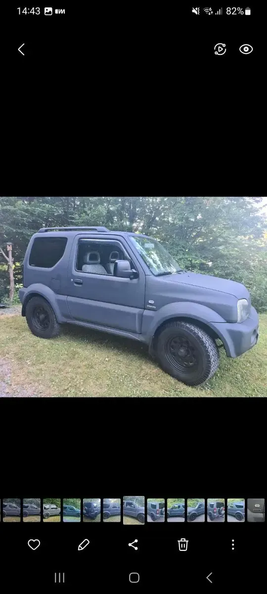 Second-hand Suzuki Jimny 81 CP (59 kW) 2000 Gri SUV