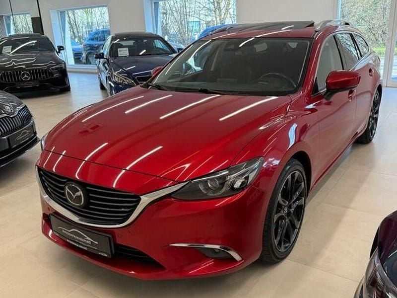 Gebraucht Mazda 6 Nakama Intense 204 PS (150 kW) 2016 Rot Kombi