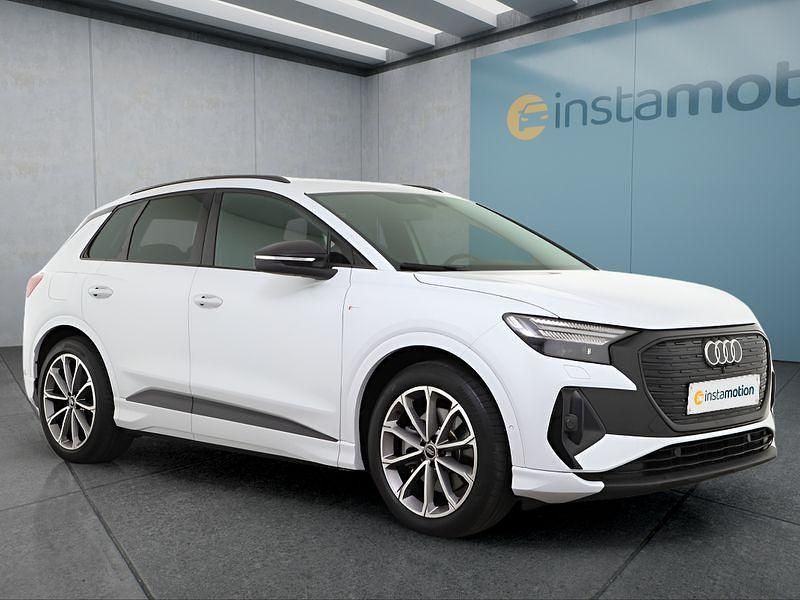 Gebraucht Audi Q4 e-tron 150 kW (204 PS) 2023 Weiß SUV