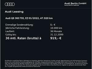 Gebraucht Audi Q8 286 PS (210 kW) 2022 Braun (barriquebraun metallic) SUV