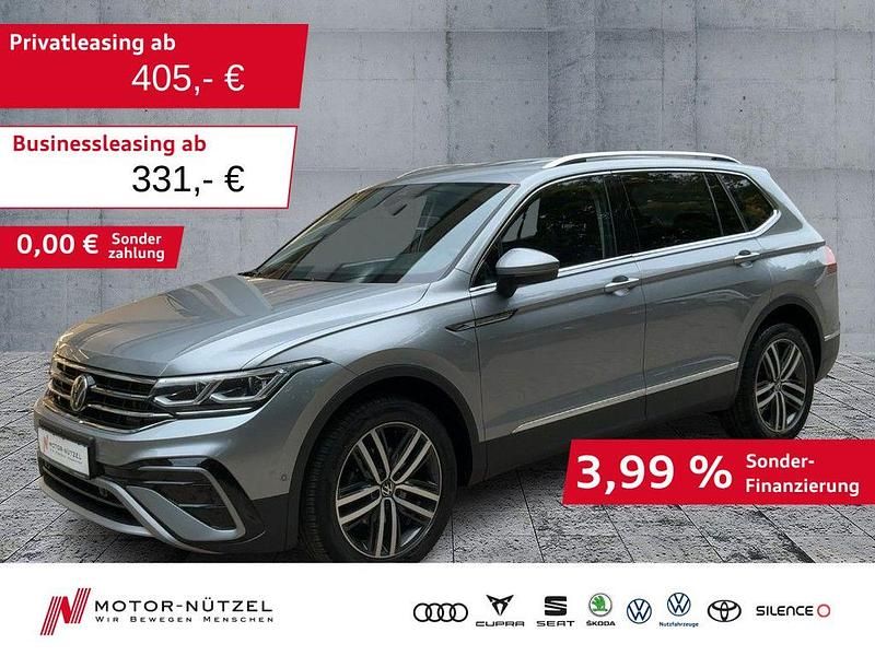 Pyrit silber metallic Gebraucht 2022 VW Tiguan Allspace Elegance SUV | 29.460 € (Fairer Preis) - Bild 1/4