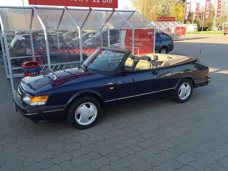 Gebraucht Saab 900 Cabriolet 141 PS (103 kW) 1992 Blau Cabrio