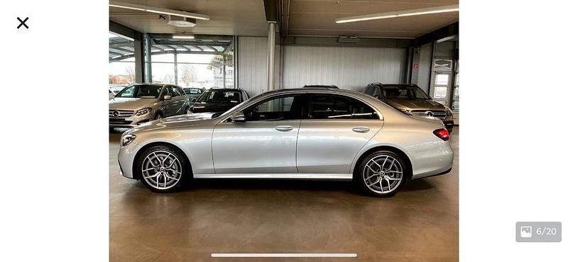 Gebraucht Mercedes E400 AMG line 330 PS (242 kW) 2022 Silber Limousine