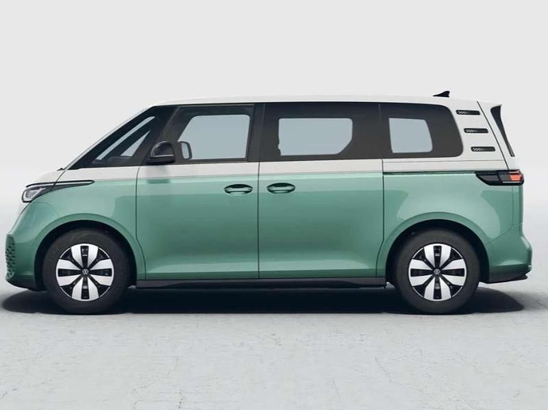 Neu VW ID. Buzz Pro 210 kW (286 PS) 2026 Candyweiß/bay leaf green meta Van / Kleinbus