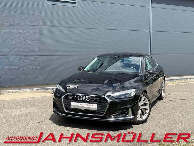 Schwarz Gebraucht 2021 Audi A5 Sportback Advanced Kleinwagen | 31.700 € (Fairer Preis) - Bild 1/4