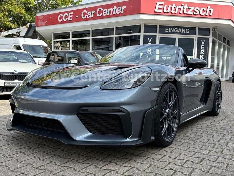 Grau Gebraucht 2024 Porsche Boxster Spyder Cabrio | 169.000 € (Teuer) - Bild 1/4