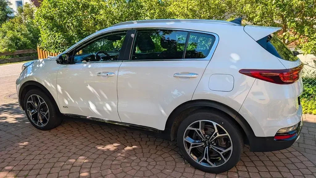 Gebraucht Kia Sportage GT-Line 185 PS (136 kW) 2021 Weiß SUV