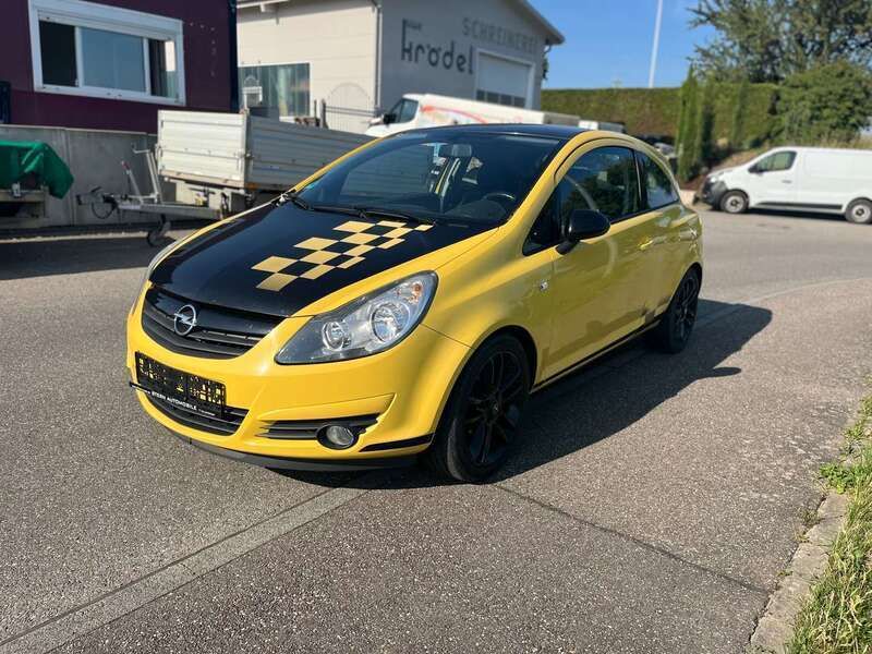 Gelb Gebraucht 2010 Opel Corsa Kleinwagen | 2.499 € (Fairer Preis) - Bild 1/4