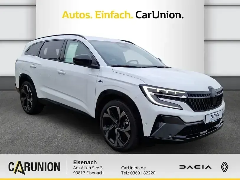 Brugt Renault Espace Esprit Alpine 200 HK (147 kW) 2024 Hvid MPV