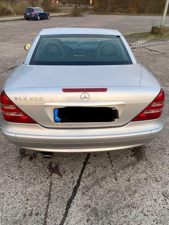 Gebraucht Mercedes SLK200 Edition 163 PS (119 kW) 2003 Silber Cabrio