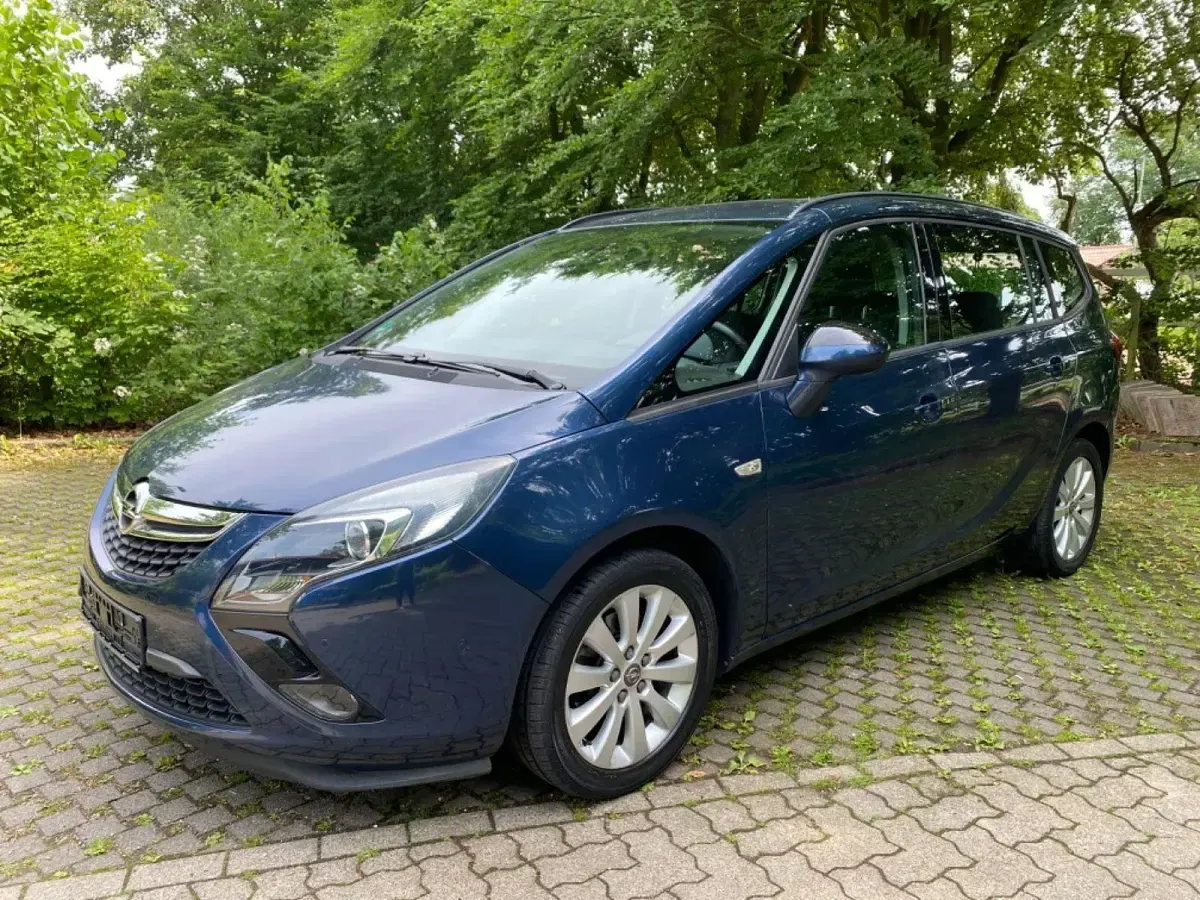 Gebraucht Opel Zafira 140 PS (102 kW) 2013 Blau Van / Kleinbus