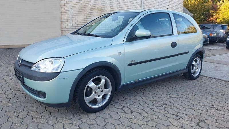 Gebraucht Opel Corsa 75 PS (55 kW) 2002 Grün Kleinwagen