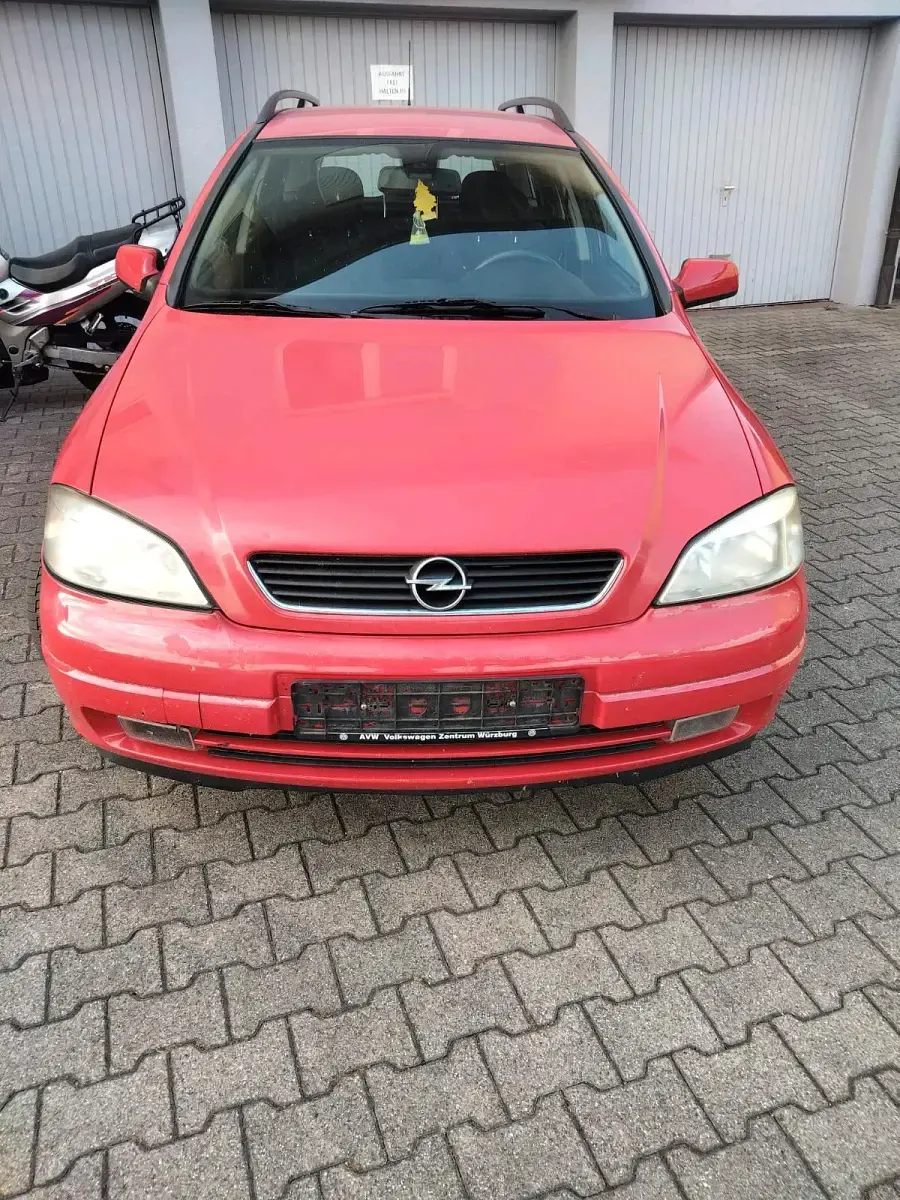 Gebraucht Opel Astra 75 PS (55 kW) 2004 Rot Kombi