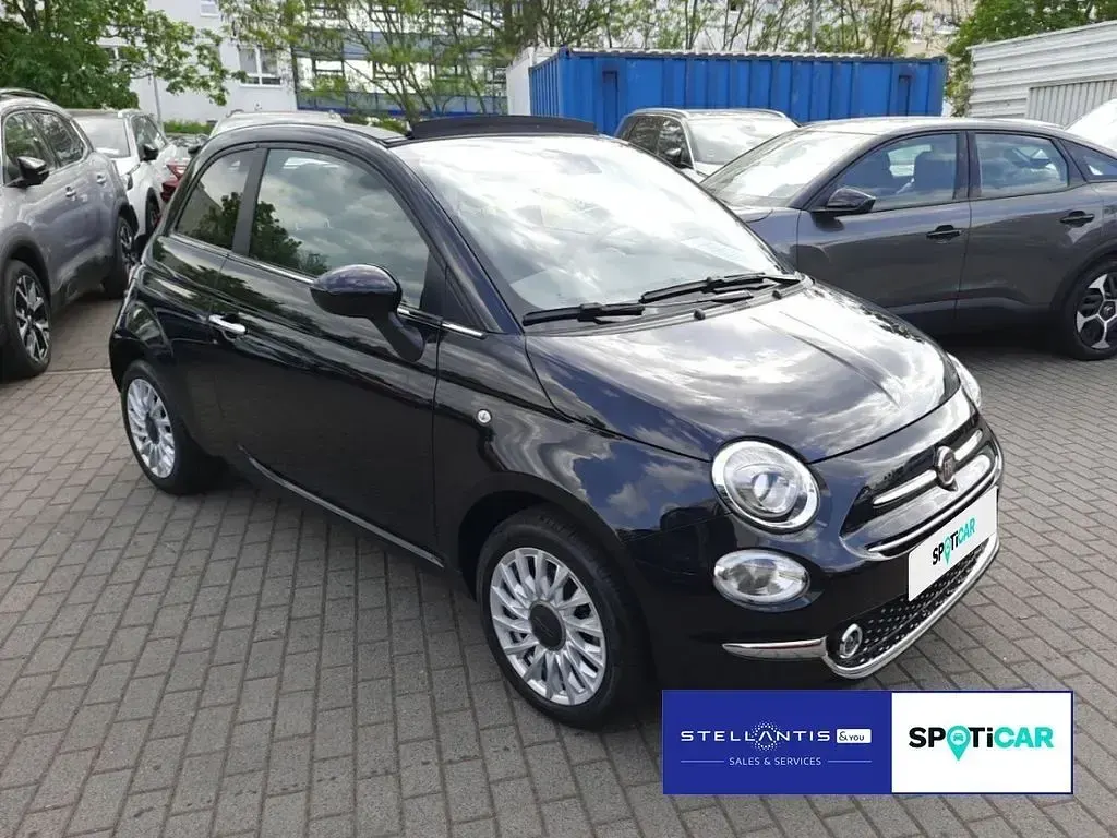 Gebraucht Fiat 500C Dolcevita 69 PS (50 kW) 2024 Schwarz Cabrio