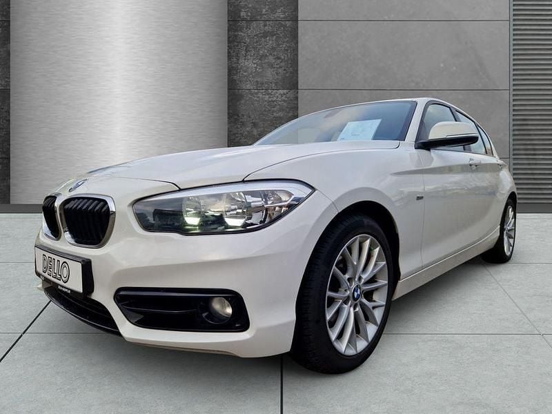 Gebraucht BMW 118 Sport Line 150 PS (110 kW) 2016 Weiß Kleinwagen