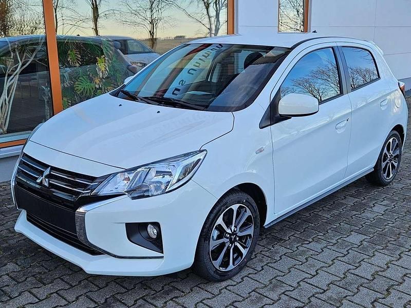 Islandweiss (s) Neu 2025 Mitsubishi Space Star Select+ Kleinwagen | 17.490 € - Bild 1/4
