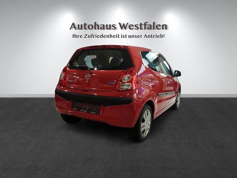 Gebraucht Nissan Pixo Acenta 68 PS (50 kW) 2010 Rot Kleinwagen