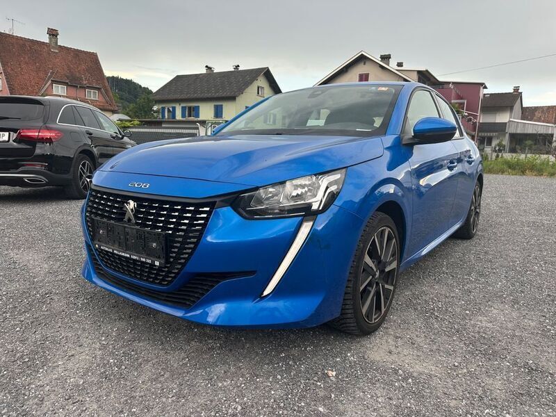 Blau Gebraucht 2019 Peugeot 208 Active Kleinwagen | 8.499 € (Superpreis) - Bild 1/4