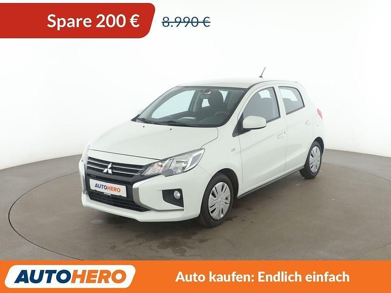 Weiß Gebraucht 2021 Mitsubishi Space Star Kleinwagen | 8.790 € (Fairer Preis) - Bild 1/3