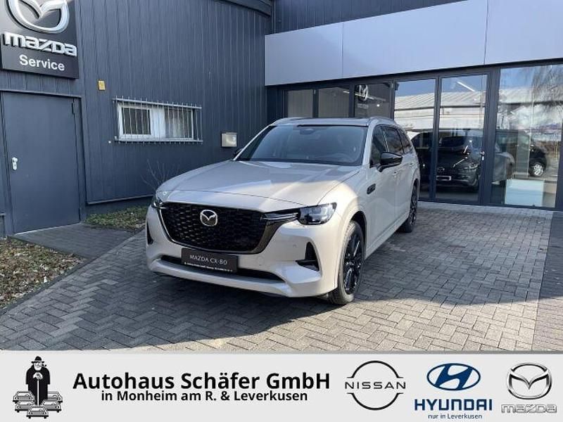Braun Gebraucht 2025 Mazda CX-80 Homura-Line SUV | 51.978 € (Guter Preis) - Bild 1/4
