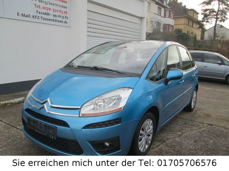 Blau Gebraucht 2010 Citroën C4 Picasso Tendance Van / Kleinbus | 3.990 € (Fairer Preis) - Bild 1/4