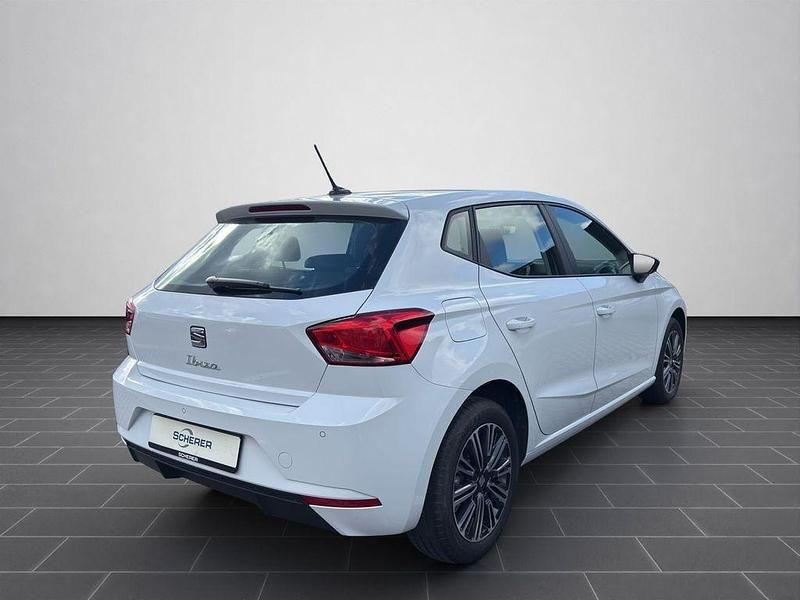 Gebraucht Seat Ibiza Style 116 PS (85 kW) 2024 Nevada weiß metallic (metallic) Kleinwagen
