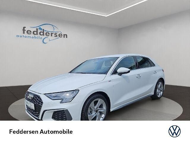 Weiß Gebraucht 2024 Audi A3 S-Line Limousine | 31.879 € (Superpreis) - Bild 1/2