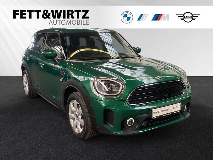 British racing green iv metallic Gebraucht 2022 Mini Cooper D Kleinwagen | 22.800 € (Fairer Preis) - Bild 1/3