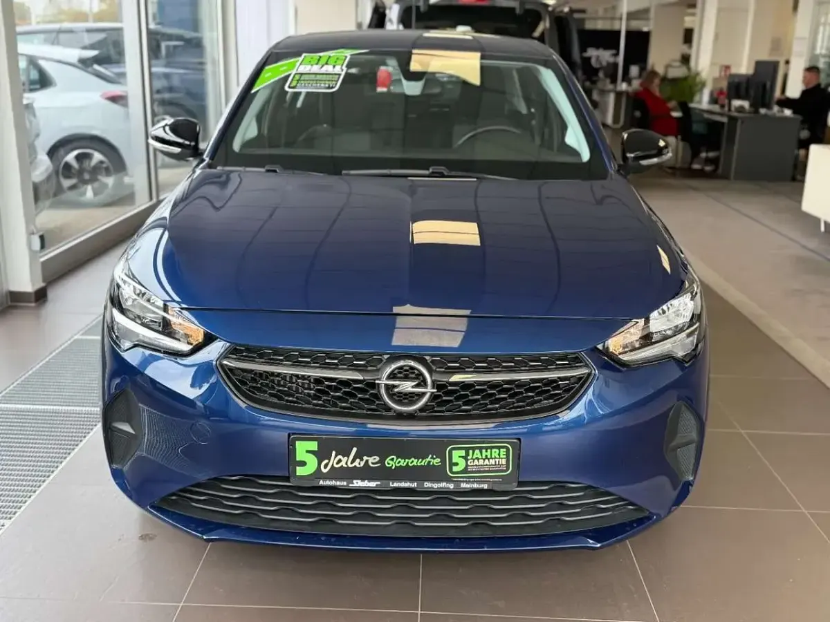 Gebraucht Opel Corsa Edition 101 PS (74 kW) 2022 Nautic blau Kleinwagen