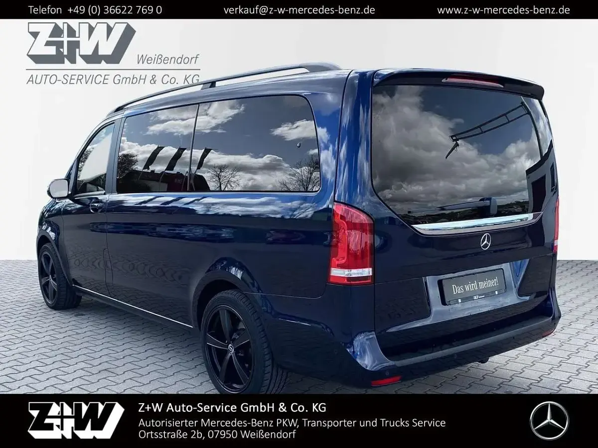 Gebraucht Mercedes V250 Edition 190 PS (139 kW) 2020 Cavansitblau Van / Kleinbus