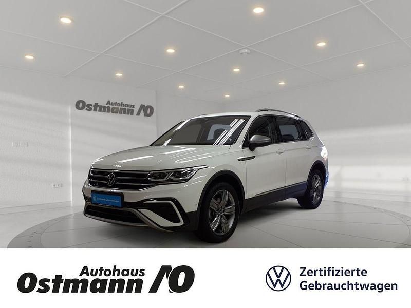 Weiß Gebraucht 2022 VW Tiguan Allspace Elegance SUV | 36.505 € (Fairer Preis) - Bild 1/4