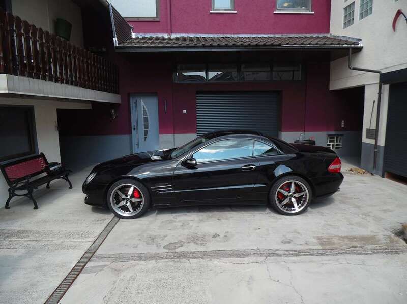 Schwarz Gebraucht 2007 Mercedes SL350 Cabrio | 22.000 € (Superpreis) - Bild 1/4