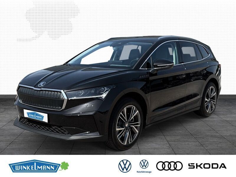 Schwarz Gebraucht 2023 Skoda Enyaq iV Lounge SUV | 41.750 € (Etwas zu teuer) - Bild 1/4