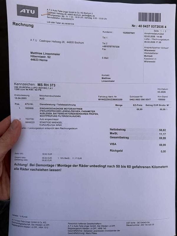 Gebraucht VW Lupo 60 PS (44 kW) 2003 Silber Kleinwagen