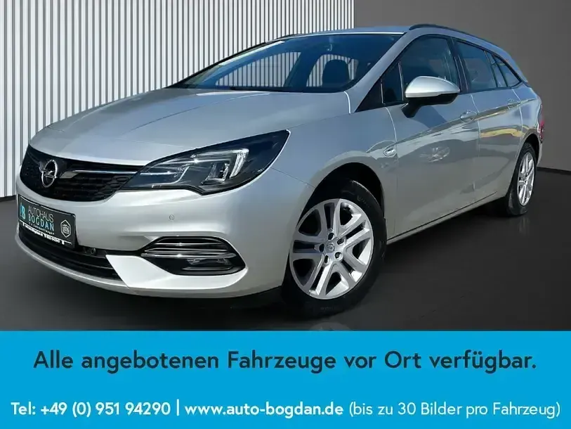 Gebraucht Opel Astra Edition 122 PS (89 kW) 2020 Argon silber (metallic) Kombi