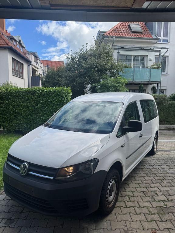 Weiß Gebraucht 2018 VW Caddy Maxi Van / Kleinbus | 11.900 € (Superpreis) - Bild 1/4