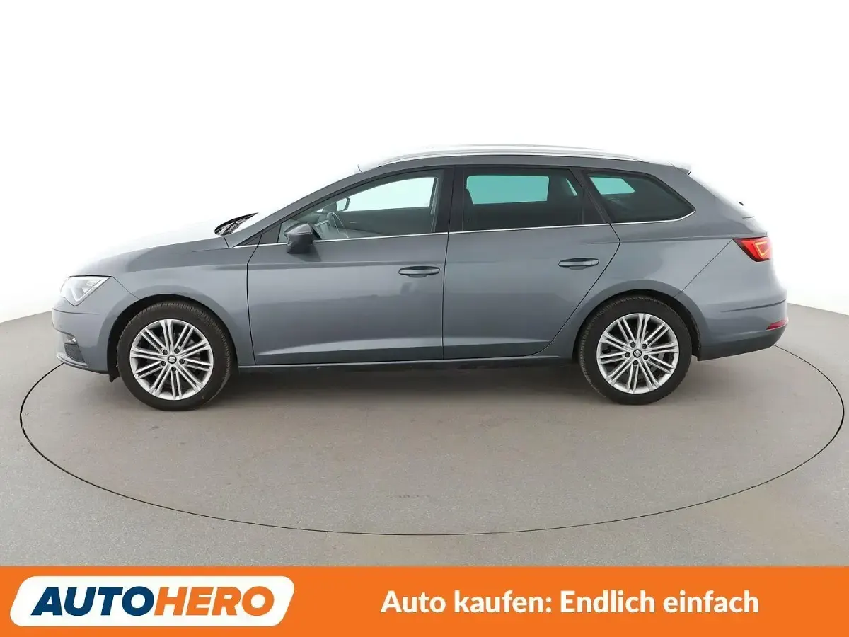 Używany Seat Leon XCELLENCE 150 KM (110 kW) 2017 Szary Kombi